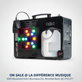 ON SALE - ADJ Fog Fury Jett Fog Machine with LED Lights & Wireless Remote – High Output Vertical Fog Smoke Effect with RGB LEDs | Best DJ Lighting Deal in Montreal-Nord