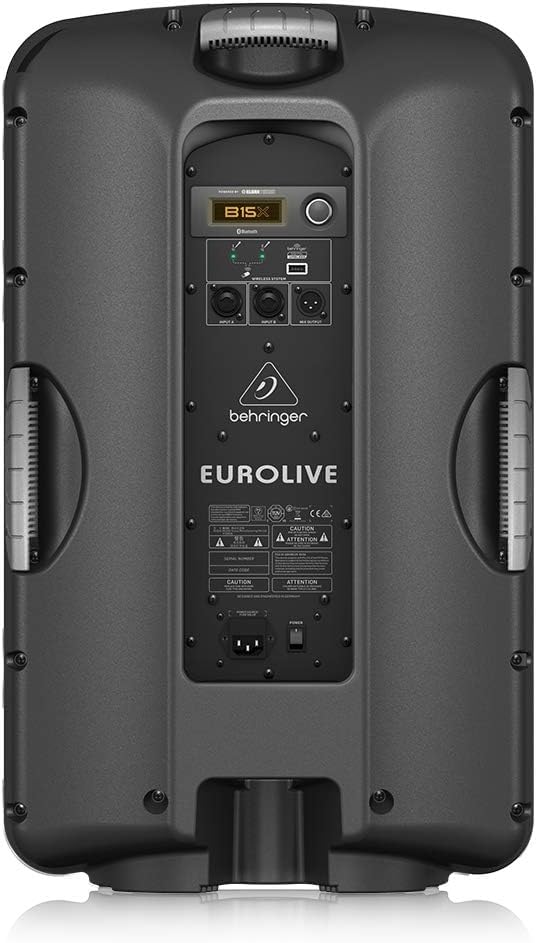 ON SALE - EUROLIVE B15X 1000W Powered PA Speaker | 15" Active Loudspeaker with Bluetooth, DSP & Wireless Control | High-Power Live Sound Speaker Montreal