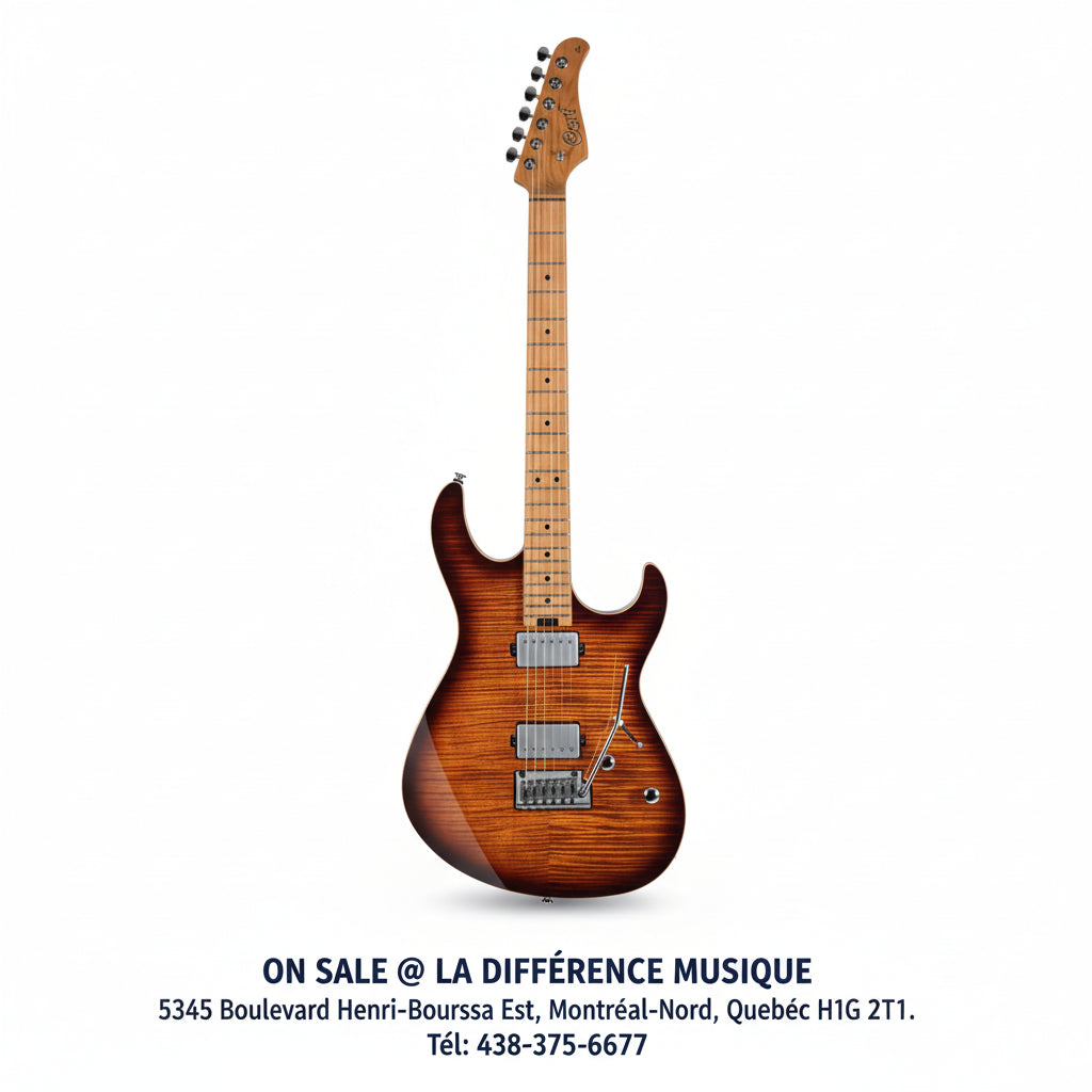 ON SALE - Cort G Series Electric Guitar – Versatile Strat-Style Guitar with Humbucker/Single Coil Pickups, Smooth Playability & Pro Tone | Best Price in Montreal-Nord