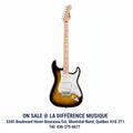 ON SALE - Fender Squier Sonic Stratocaster Electric Guitar – Classic Strat Style, Lightweight Body, Versatile Tone | Best Budget Electric Guitar in Montreal-Nord