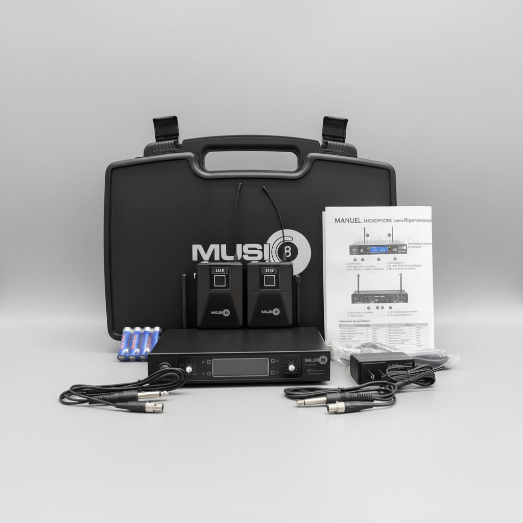 ON SALE - MUSIC8 M8-200 High-Performance Audio Device – Affordable Professional Sound System | Best Price in Montreal-Nord