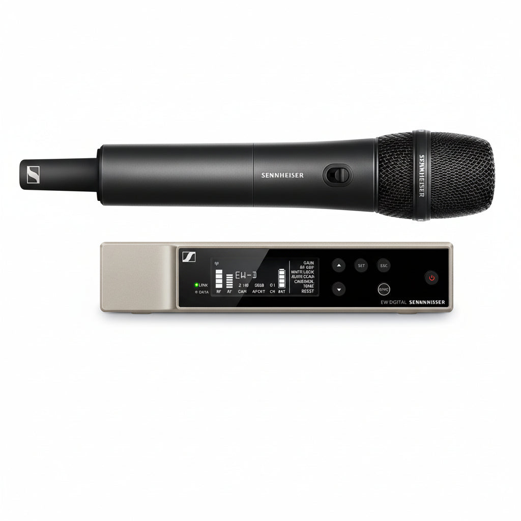 ON SALE - Sennheiser EW-D 835-S Wireless Microphone System – Professional Digital Handheld Set | Crystal Clear Live Sound | Montreal Best Price