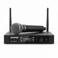 EN SOLDE - Système de microphone sans fil numérique Shure SLXD24/SM58 – Kit de micro sans fil UHF professionnel avec capsule SM58 légendaire | Audio clair, longue portée, prêt pour la performance en direct et le studio