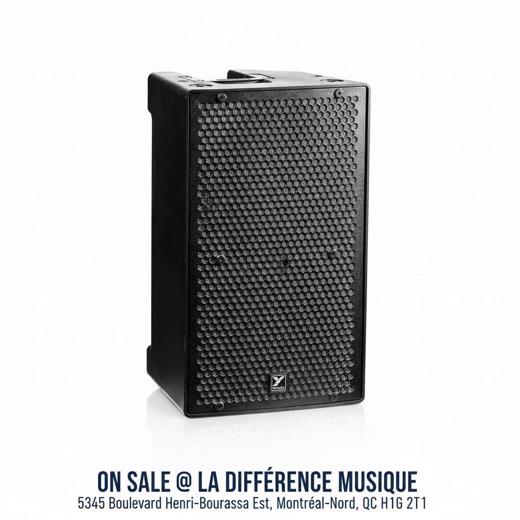 ON SALE - Yorkville PS10P 10-Inch Powered Speaker – High-Power Active PA Speaker, Lightweight Portable DJ Speaker, Clear Sound for Live Events & Studio Use | Best Price Montreal