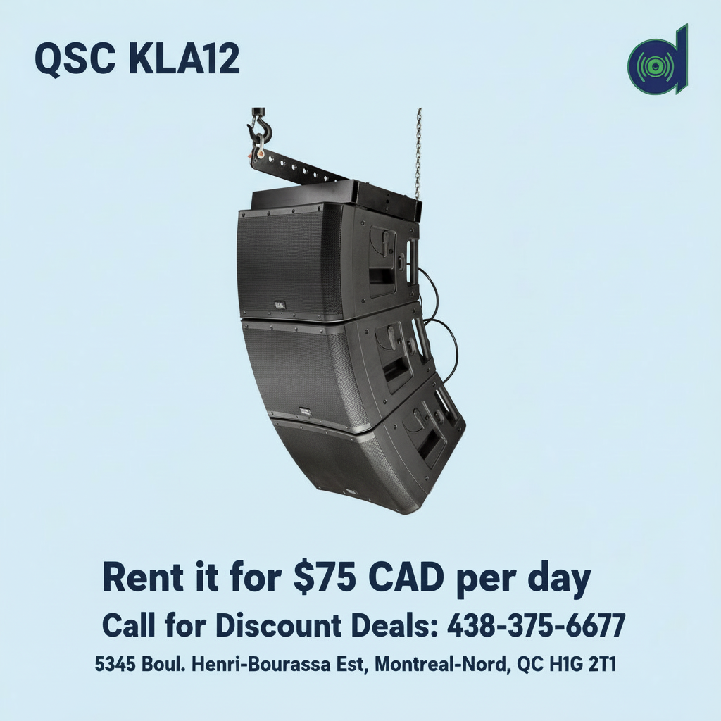 QSC KLA12 Rental Promo