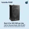 Yorkville PS10P Speaker Promo - Final Layout